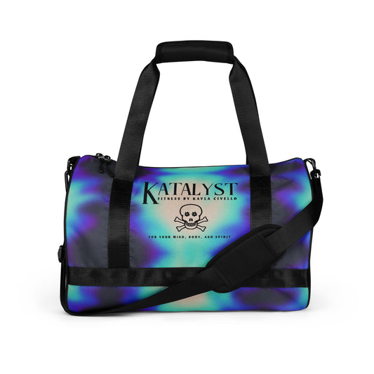 Acid Wash Gym Bag