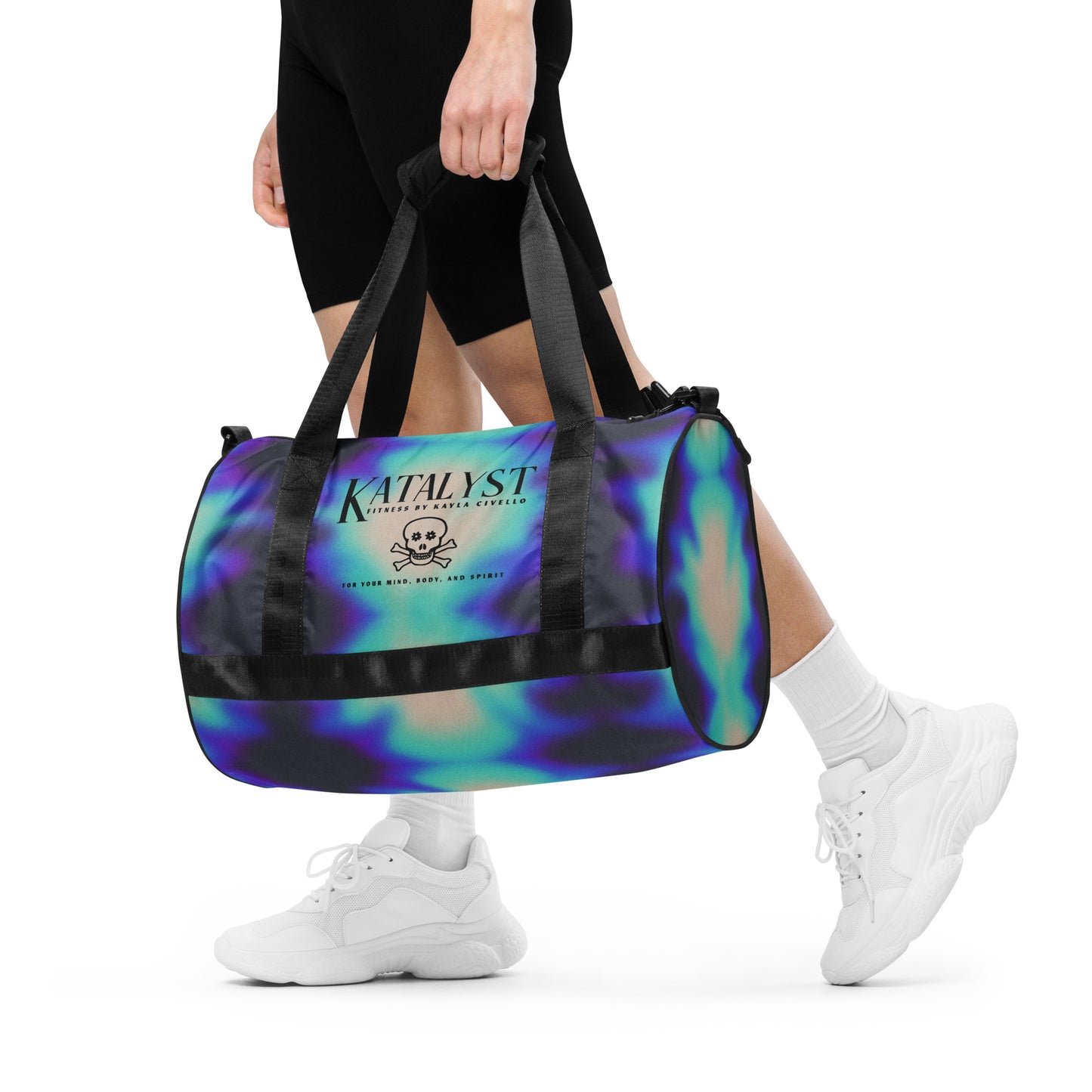 Acid Wash Gym Bag