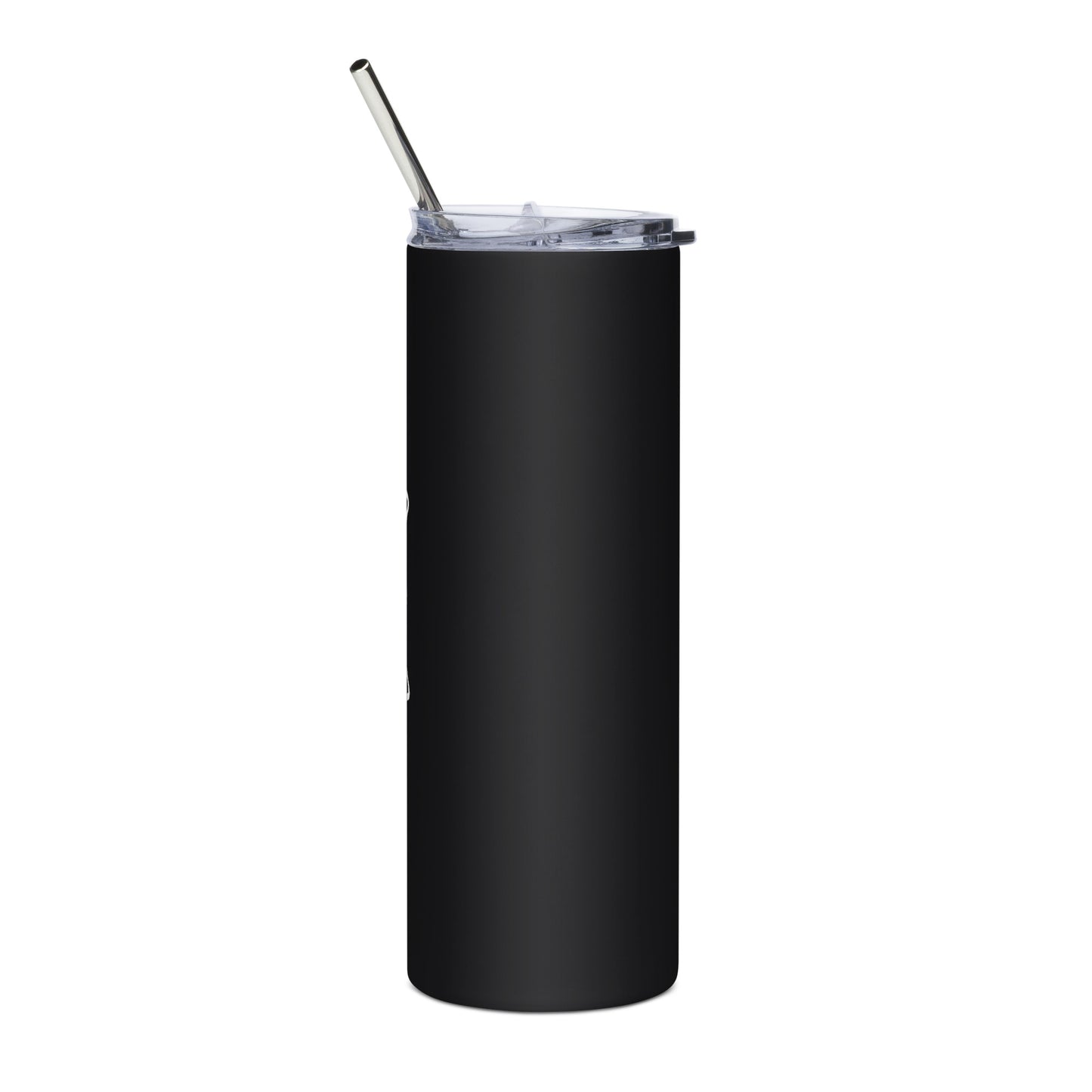 Black stainless steel tumbler