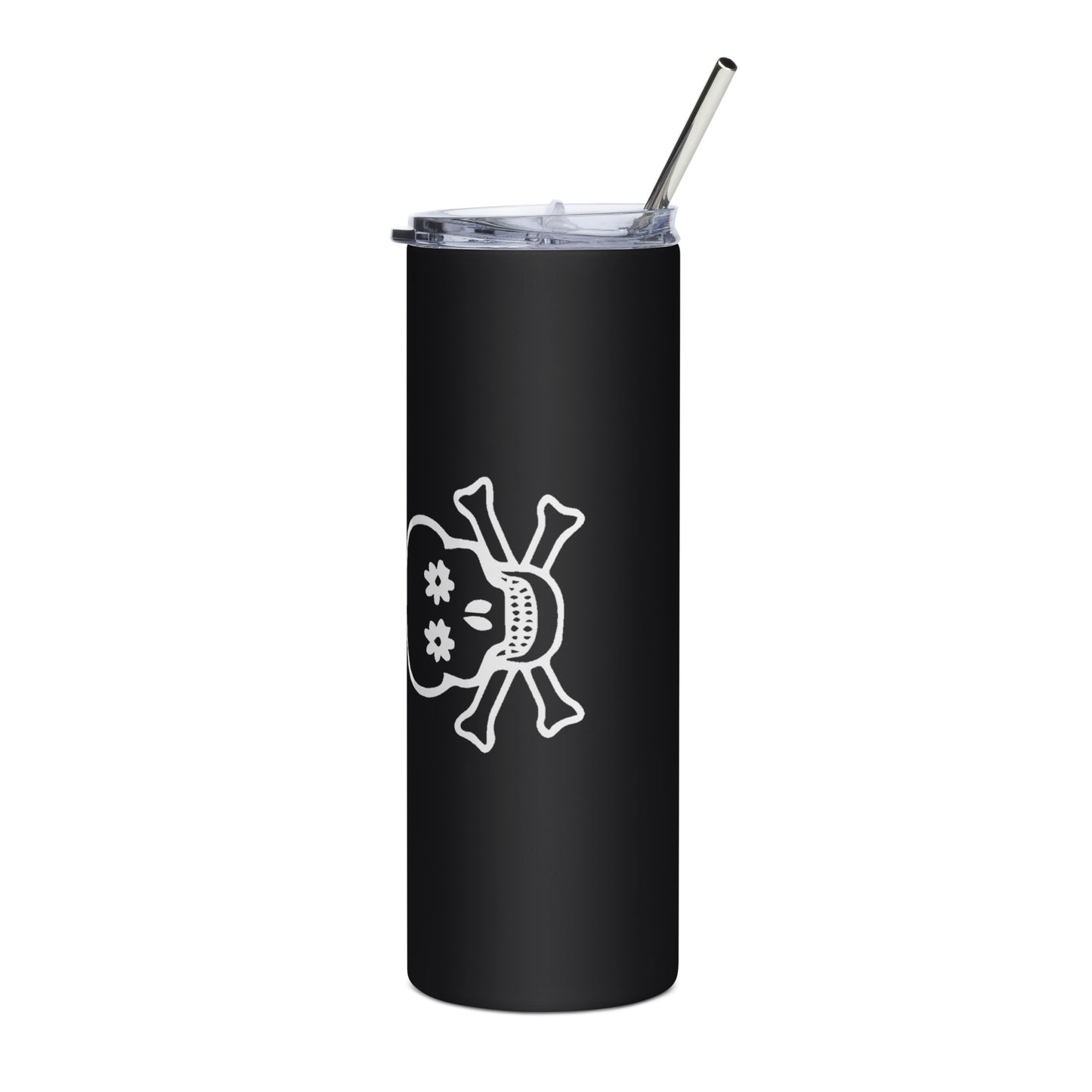 Black stainless steel tumbler