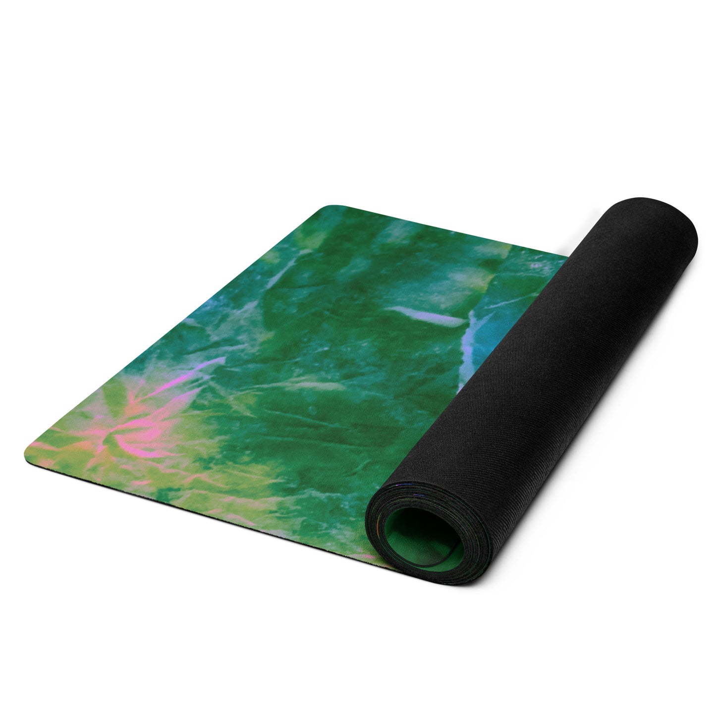 Acid wash yoga mat