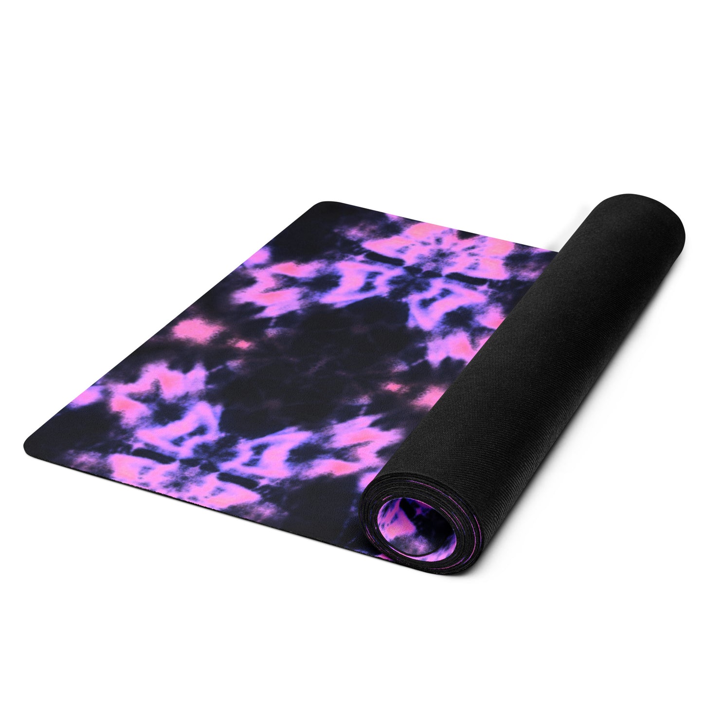 Tie dye yoga mat